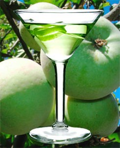 Apple Peel Garnish